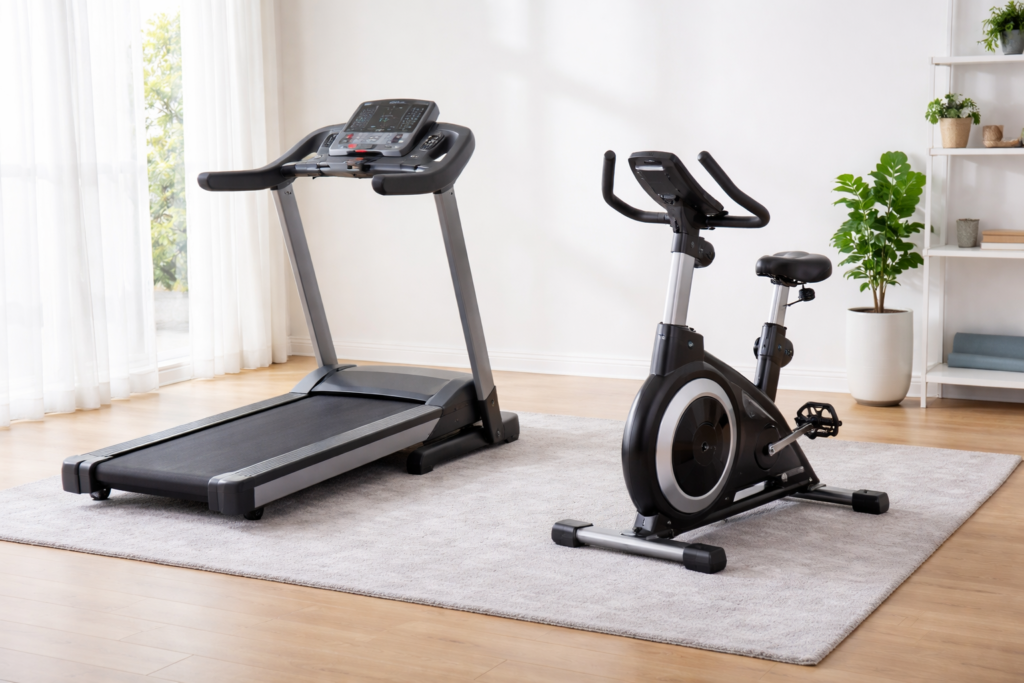 Bicicleta Ergométrica ou Esteira: