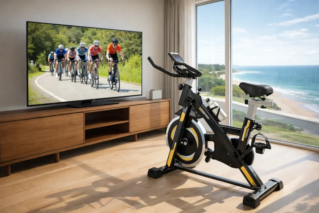 Bicicleta Spinning WCT Fitness 13kg